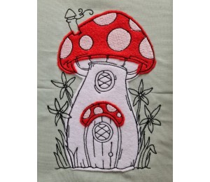 Stickdatei - Fliegenpilz